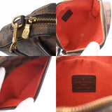 LOUIS VUITTON ルイヴィトン ダミエ ポシェットイパネマ ブラウン N51296 ユニセックス ダミエキャンバス ショルダーバッグ Bランク 中古 銀蔵