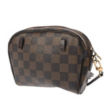 LOUIS VUITTON ルイヴィトン ダミエ ポシェットイパネマ ブラウン N51296 ユニセックス ダミエキャンバス ショルダーバッグ Bランク 中古 銀蔵