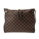 LOUIS VUITTON ルイヴィトン ダミエ ドゥオモ ブラウン N41425 ユニセックス ダミエキャンバス ショルダーバッグ Aランク 中古 銀蔵