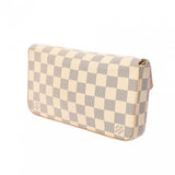 LOUIS VUITTON ルイヴィトン ダミエアズール ポシェットフェリシー ホワイト N63106 レディース ダミエキャンバス ショルダーバッグ Bランク 中古 銀蔵
