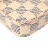 LOUIS VUITTON ルイヴィトン ダミエアズール ポシェットフェリシー ホワイト N63106 レディース ダミエキャンバス ショルダーバッグ Bランク 中古 銀蔵