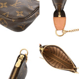 LOUIS VUITTON ルイヴィトン モノグラム ミニ ポシェット アクセソワール T＆B ブラウン M60153 レディース モノグラムキャンバス アクセサリーポーチ ABランク 中古 銀蔵