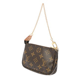 LOUIS VUITTON ルイヴィトン モノグラム ミニ ポシェット アクセソワール T＆B ブラウン M60153 レディース モノグラムキャンバス アクセサリーポーチ ABランク 中古 銀蔵