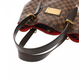 LOUIS VUITTON ルイヴィトン ダミエ ハムステッド GM ブラウン N51203 レディース ダミエキャンバス トートバッグ ABランク 中古 銀蔵