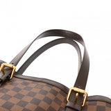 LOUIS VUITTON ルイヴィトン ダミエ ハムステッド GM ブラウン N51203 レディース ダミエキャンバス トートバッグ ABランク 中古 銀蔵