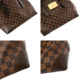 LOUIS VUITTON ルイヴィトン ダミエ ハムステッド GM ブラウン N51203 レディース ダミエキャンバス トートバッグ ABランク 中古 銀蔵