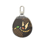 LOUIS VUITTON ルイヴィトン ダミエ ジャイアント エテュイイヤフォン NIGOコラボ ブラウン G10494 ユニセックス ダミエジャイアント その他小物 Bランク 中古 銀蔵