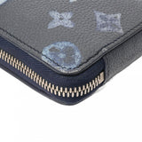 LOUIS VUITTON ルイヴィトン モノグラムウォーターカラー フォンポーチ ブルー M80466 メンズ モノグラムウォーターカラーキャンバス ショルダーバッグ Bランク 中古 銀蔵
