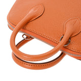 HERMES エルメス ボリード 1923 オレンジ レディース シェーブル ハンドバッグ Aランク 中古 銀蔵