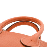 HERMES エルメス ボリード 1923 オレンジ レディース シェーブル ハンドバッグ Aランク 中古 銀蔵