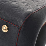 LOUIS VUITTON ルイヴィトン モノグラムアンプラント モンテーニュ MM マリーヌルージュ M42746 レディース レザー ハンドバッグ Aランク 中古 銀蔵