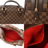 LOUIS VUITTON ルイヴィトン ダミエ ドゥオモ ブラウン N60008 レディース ダミエキャンバス ハンドバッグ Aランク 中古 銀蔵