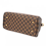 LOUIS VUITTON ルイヴィトン ダミエ ドゥオモ ブラウン N60008 レディース ダミエキャンバス ハンドバッグ Aランク 中古 銀蔵