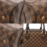 LOUIS VUITTON ルイヴィトン ダミエ ドゥオモ ブラウン N60008 レディース ダミエキャンバス ハンドバッグ Aランク 中古 銀蔵