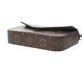 LOUIS VUITTON ルイヴィトン モノグラム ミュルティ ポシェットフェリシー ブラウン/カーキ M80091 レディース モノグラムキャンバス ショルダーバッグ Aランク 中古 銀蔵