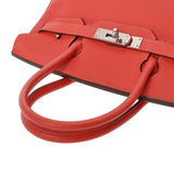 HERMES エルメス バーキン 30 ルージュピヴォワンヌ □R刻印(2014年頃) レディース トゴ ハンドバッグ ABランク 中古 銀蔵