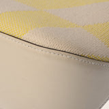 HERMES エルメス Hアンビエ PM 27 エクリュ/ジョーヌシトロン/ナタ U刻印(2022年頃) レディース トワルアッシュ/ヴォースイフト ハンドバッグ ABランク 中古 銀蔵