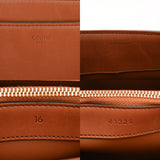CELINE セリーヌ スモール 16 (セーズ) バッグ タン 188003FP レディース ナチュラルカーフスキン ハンドバッグ Bランク 中古 銀蔵