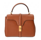 CELINE セリーヌ スモール 16 (セーズ) バッグ タン 188003FP レディース ナチュラルカーフスキン ハンドバッグ Bランク 中古 銀蔵