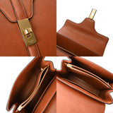 CELINE セリーヌ スモール 16 (セーズ) バッグ タン 188003FP レディース ナチュラルカーフスキン ハンドバッグ Bランク 中古 銀蔵