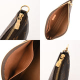 LOUIS VUITTON ルイヴィトン モノグラム ミュルティ ポシェット アクセソワール カーキ M44813 レディース モノグラムキャンバス ショルダーバッグ ABランク 中古 銀蔵