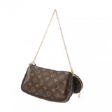 LOUIS VUITTON ルイヴィトン モノグラム ミュルティ ポシェット アクセソワール カーキ M44813 レディース モノグラムキャンバス ショルダーバッグ ABランク 中古 銀蔵