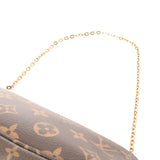 LOUIS VUITTON ルイヴィトン モノグラム ミュルティ ポシェット アクセソワール カーキ M44813 レディース モノグラムキャンバス ショルダーバッグ ABランク 中古 銀蔵