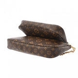 LOUIS VUITTON ルイヴィトン モノグラム ミュルティ ポシェット アクセソワール カーキ M44813 レディース モノグラムキャンバス ショルダーバッグ ABランク 中古 銀蔵