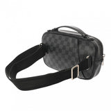 LOUIS VUITTON ルイヴィトン ダミエグラフィット アンブレール ブラック N41289 メンズ ダミエグラフィットキャンバス ボディバッグ ABランク 中古 銀蔵