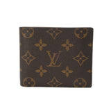 LOUIS VUITTON ルイヴィトン モノグラム ポルトフォイユ マルコ NM ブラウン M62288 ユニセックス モノグラムキャンバス 二つ折り財布 ABランク 中古 銀蔵