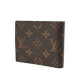 LOUIS VUITTON ルイヴィトン モノグラム ポルトフォイユ マルコ NM ブラウン M62288 ユニセックス モノグラムキャンバス 二つ折り財布 ABランク 中古 銀蔵