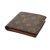 LOUIS VUITTON ルイヴィトン モノグラム ポルトフォイユ マルコ NM ブラウン M62288 ユニセックス モノグラムキャンバス 二つ折り財布 ABランク 中古 銀蔵