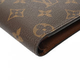 LOUIS VUITTON ルイヴィトン モノグラム ポルトフォイユ マルコ NM ブラウン M62288 ユニセックス モノグラムキャンバス 二つ折り財布 ABランク 中古 銀蔵