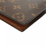 LOUIS VUITTON ルイヴィトン モノグラム ポルトフォイユ マルコ NM ブラウン M62288 ユニセックス モノグラムキャンバス 二つ折り財布 ABランク 中古 銀蔵