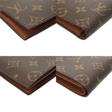 LOUIS VUITTON ルイヴィトン モノグラム ポルトフォイユ マルコ NM ブラウン M62288 ユニセックス モノグラムキャンバス 二つ折り財布 ABランク 中古 銀蔵