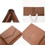 LOUIS VUITTON ルイヴィトン モノグラム ポルトフォイユ マルコ NM ブラウン M62288 ユニセックス モノグラムキャンバス 二つ折り財布 ABランク 中古 銀蔵