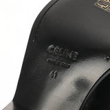CELINE セリーヌ ショートブーツ サイズ41 ブラック メンズ レザー ブーツ Aランク 中古 銀蔵