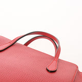 GUCCI グッチ スウィング ミニ トップハンドルバッグ 2WAY レッド 368827 レディース レザー ハンドバッグ Aランク 中古 銀蔵