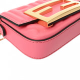FENDI フェンディ ナノバケット ピンク 7AS045 レディース レザー ショルダーバッグ Aランク 中古 銀蔵