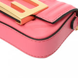 FENDI フェンディ ナノバケット ピンク 7AS045 レディース レザー ショルダーバッグ Aランク 中古 銀蔵