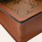 LOUIS VUITTON ルイヴィトン モノグラムリバース ポルトフォイユドーフィーヌ ブラウン M68746 レディース モノグラムキャンバス ショルダーバッグ Aランク 中古 銀蔵