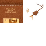 HERMES エルメス 40 ゴールド □J刻印(2006年頃) ユニセックス トゴ ハンドバッグ ABランク 中古 銀蔵