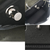 HERMES エルメス エールバッグ ジップ PM ブラック W刻印(2024年頃) レディース トワルミリタリー/ヴァッシュハンター 2WAYバッグ Aランク 中古 銀蔵