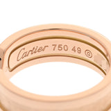 CARTIER カルティエ C2リング #49 9号 レディース K18ピンクゴールド PG リング・指輪 Aランク 中古 銀蔵