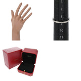 CARTIER カルティエ エタンセルドゥカルティエ ダイヤ0.21ct E-VVS1-VG #49 CRN4744247 9号 レディース Pt950プラチナ リング・指輪 Aランク 中古 銀蔵