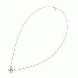 GRAFF グラフ バタフライシルエット ネックレス 2025年国内ギャラ レディース K18ホワイトゴールド WG ネックレス Aランク 中古 銀蔵