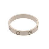 CARTIER カルティエ ミニラブリング #59 CRB4085159 18.5号 ユニセックス K18ホワイトゴールド WG リング・指輪 Aランク 中古 銀蔵