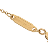 TIFFANY&Co. ティファニー Tスマイル ネックレス レディース K18イエローゴールド YG ネックレス Aランク 中古 銀蔵