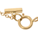 TIFFANY&Co. ティファニー Tスマイル ネックレス レディース K18イエローゴールド YG ネックレス Aランク 中古 銀蔵