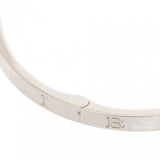 BVLGARI ブルガリ B.ZERO1 エッセンシャルブレスレット レディース K18ホワイトゴールド WG ブレスレット Aランク 中古 銀蔵